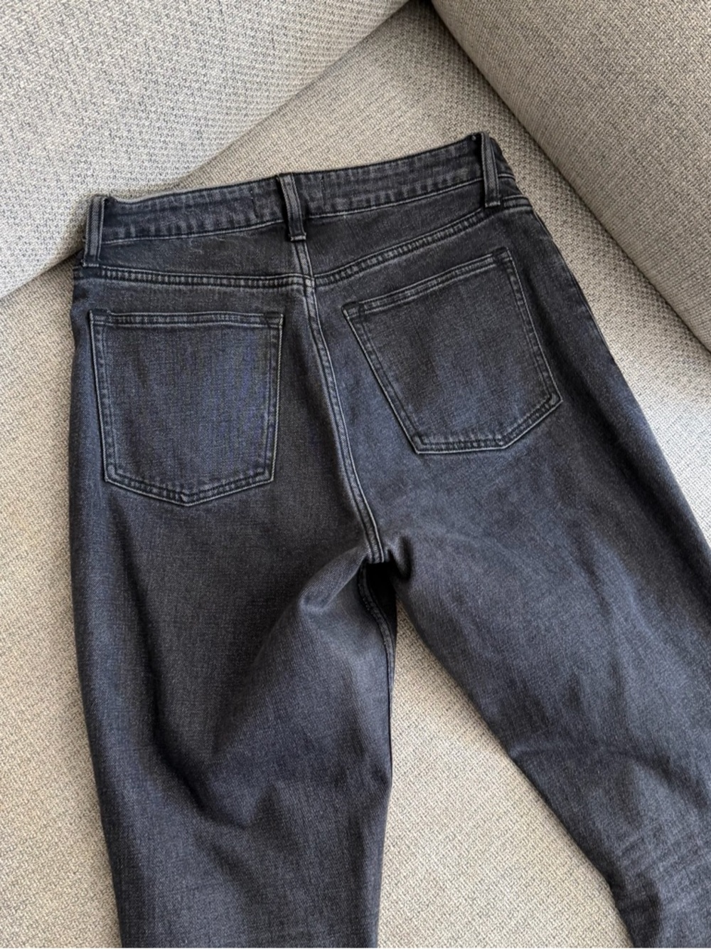 Abercrombie Jeans- “The Skinny” High Rise w/Split Hem- Curve Love-28 SHORT - Picture 7 of 10